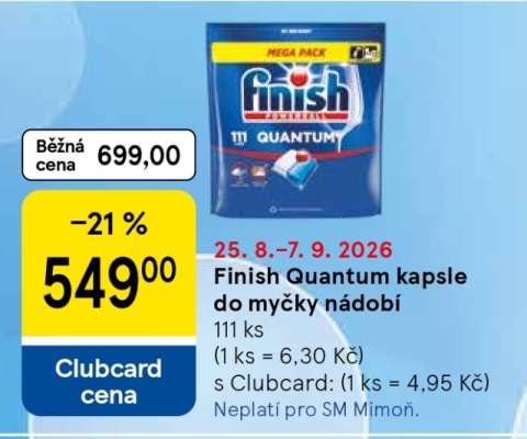 Finish Quantum Kapsle do myčky nádobí