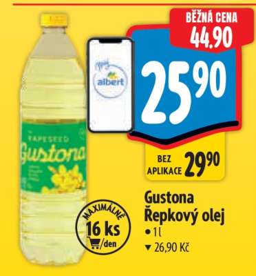 Gustona Řepkový olej
