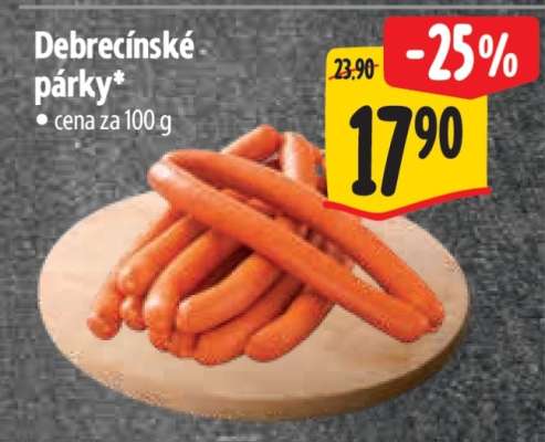 Debrecínské párky*