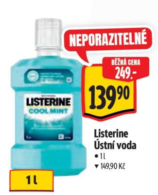 Listerine ústní voda
