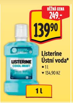 Listerine ústní voda