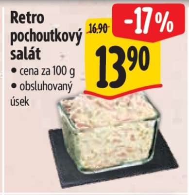RETRO Pochoutkový salát