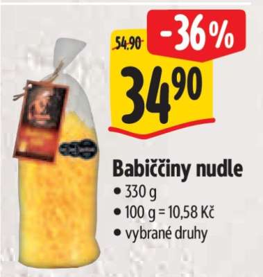 Babiččiny nudle