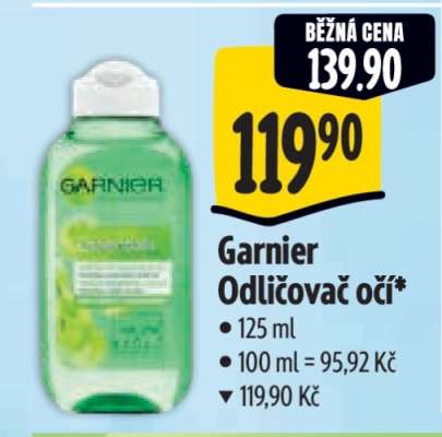 Garnier odličovač očí