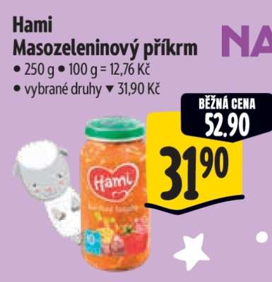 Hami masozeleninový příkrm
