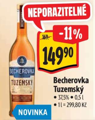 BECHEROVKA TUZEMSKÝ