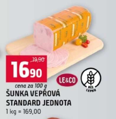 ŠUNKA VEPŘOVÁ STANDARD JEDNOTA