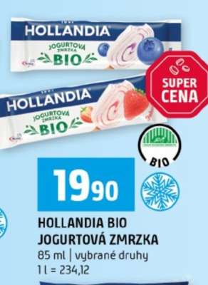 HOLLANDIA BIO JOGURTOVÁ ZMRZKA