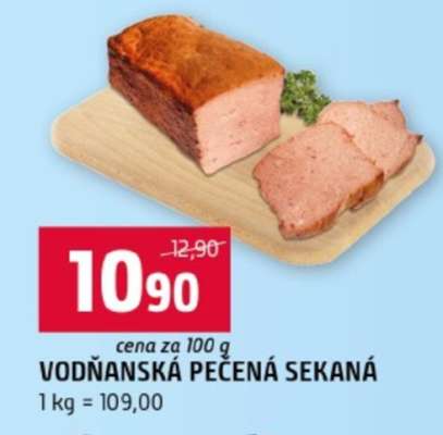 Vodňanská pečená sekaná