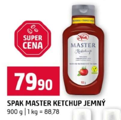 SPAK MASTER KETCHUP JEMNÝ