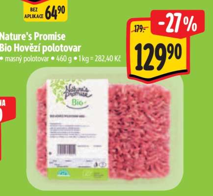 Nature’s Promise Bio Hovězí polotovar