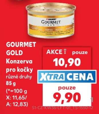 GOURMET GOLD Konzerva pro kočky