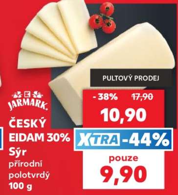 ČESKÝ EIDAM 30%