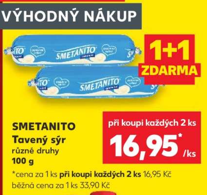 SMETANITO Tavený sýr