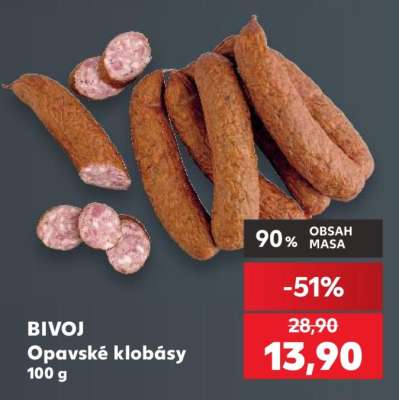 BIVOJ Opavské klobásy