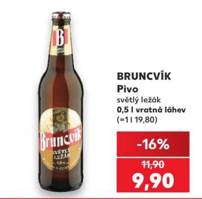 BRUNCVÍK Pivo