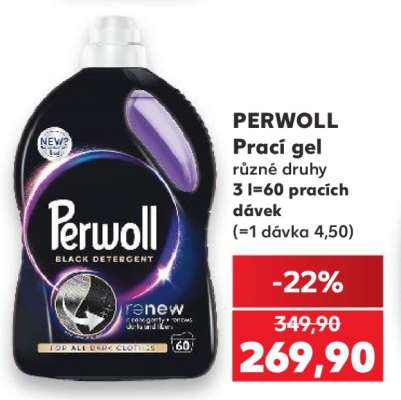 Perwoll prací gel