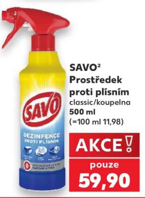 SAVO PROSTŘEDEK PROTI PLÍSNÍM