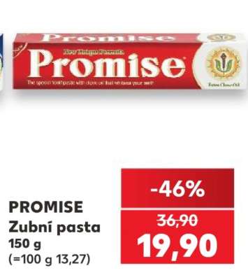 Promise zubní pasta