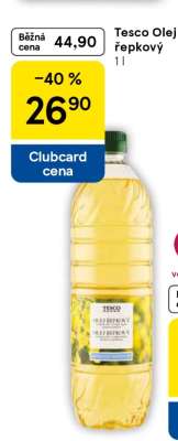 Tesco olej řepkový