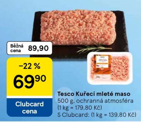 Tesco Kuřecí mleté maso