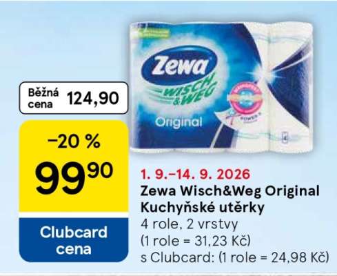 Zewa Wisch & Weg Original Kuchyňské utěrky