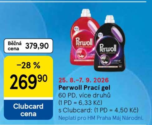 Perwoll prací gel