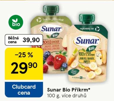 SUNAR BIO příkrm