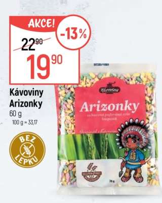 KÁVOVINY ARIZONKY