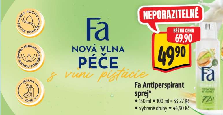 Fa antiperspirant sprej