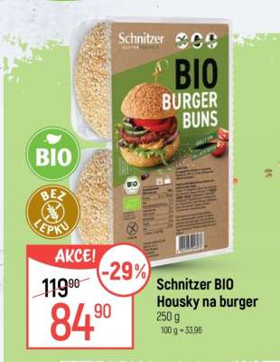 Schnitzer BIO Housky na burger