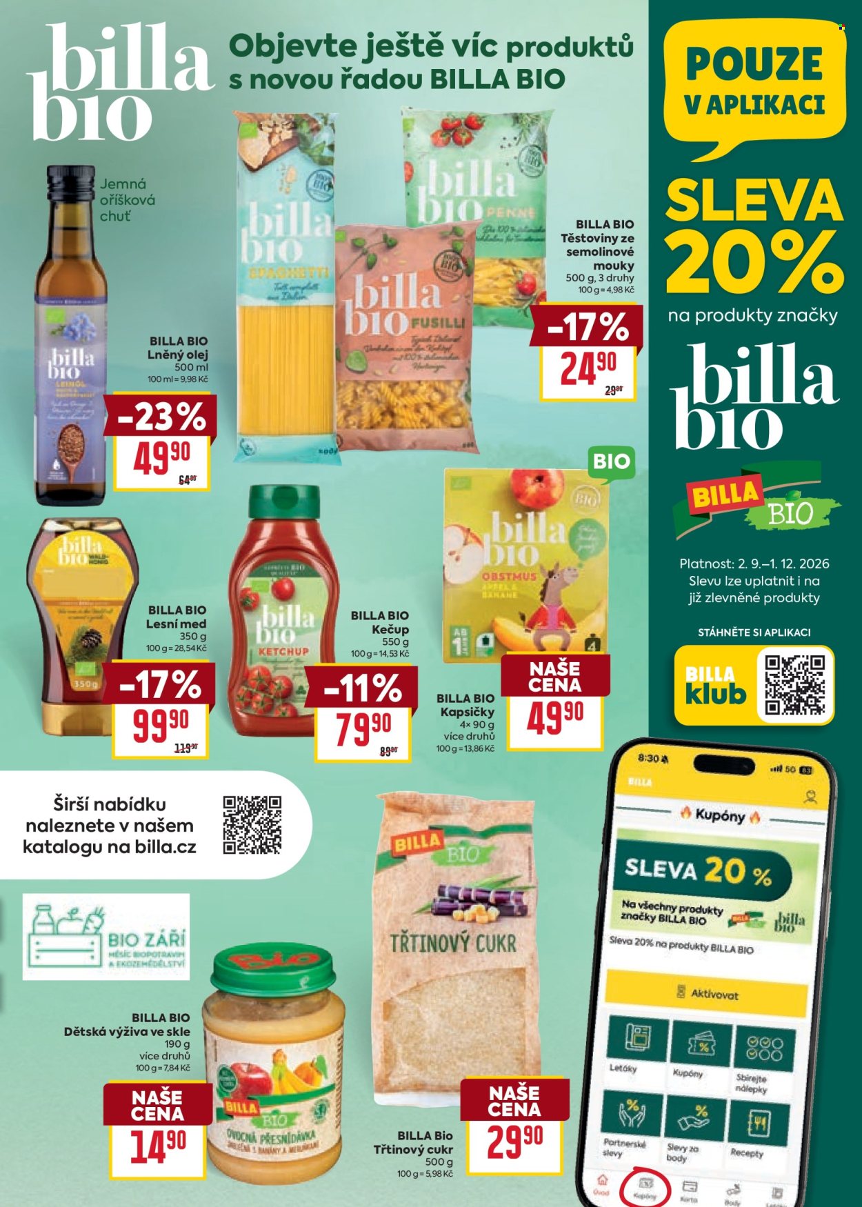 Leták BILLA - 2. 9. 2026 - 8. 9. 2026. Strana 19