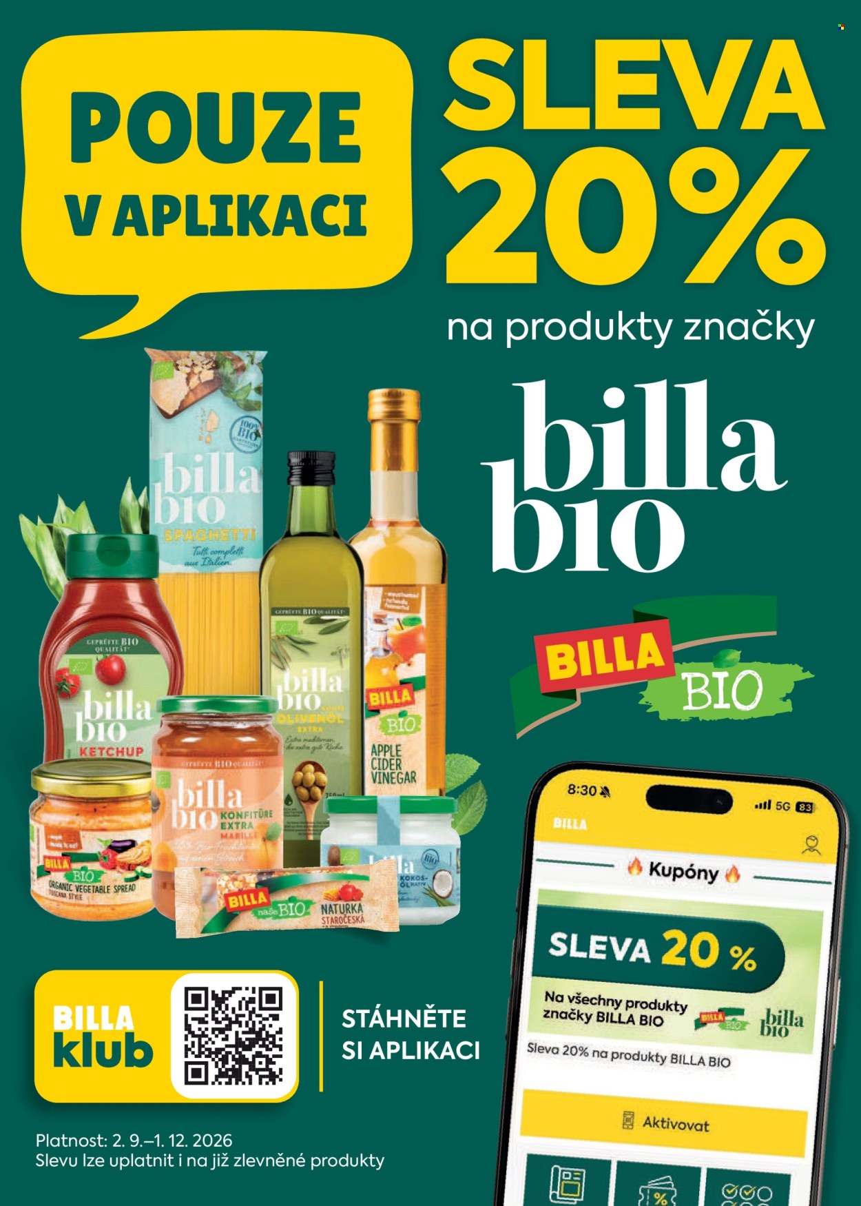 Leták BILLA - 2. 9. 2026 - 29. 9. 2026. Strana 6