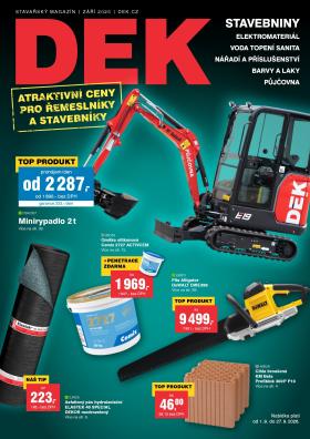 DEK - Atraktivní ceny pro řemeslníky a stavebníky