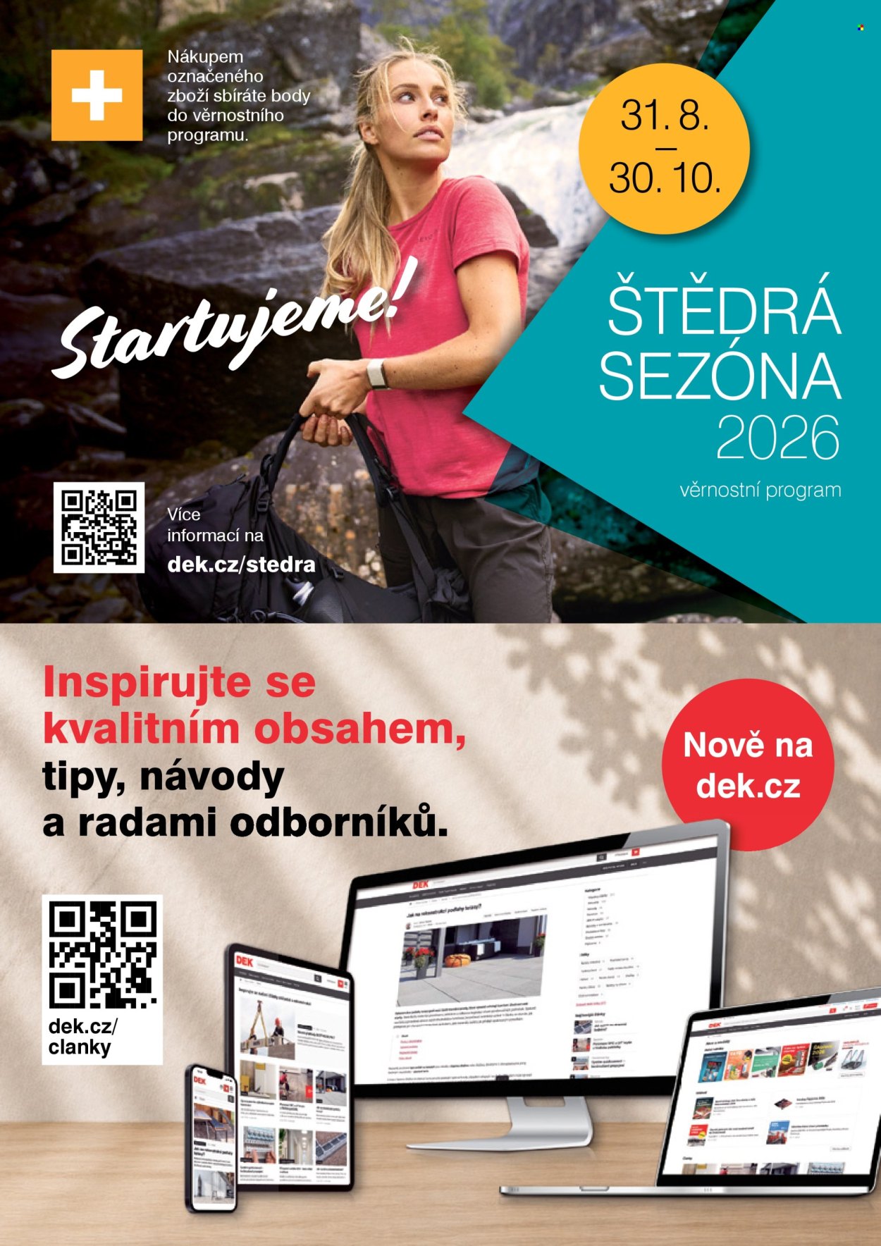 Leták DEK - 1. 9. 2026 - 27. 9. 2026. Strana 2