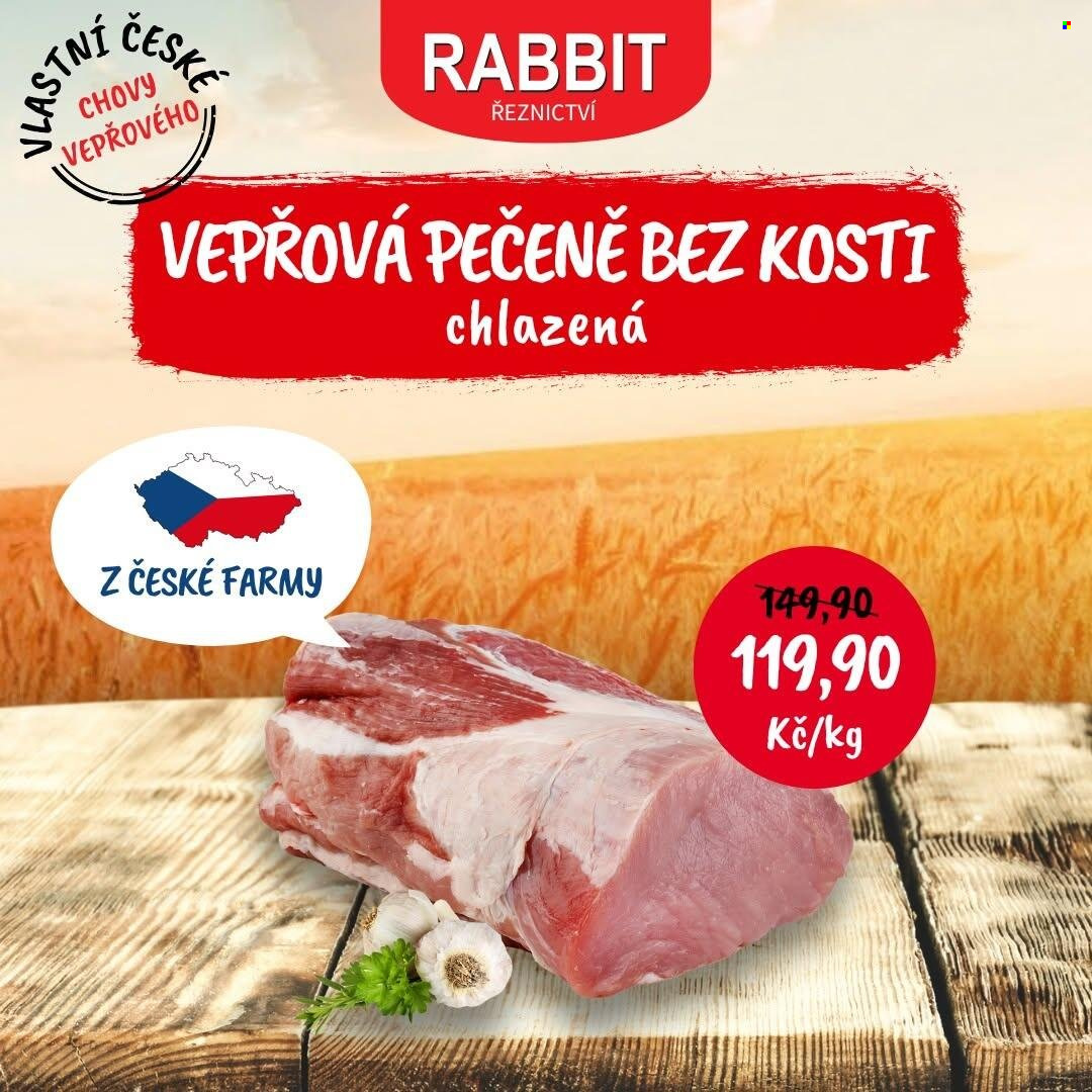 Leták RABBIT řeznictví - 1. 9. 2026 - 6. 9. 2026. Strana 3