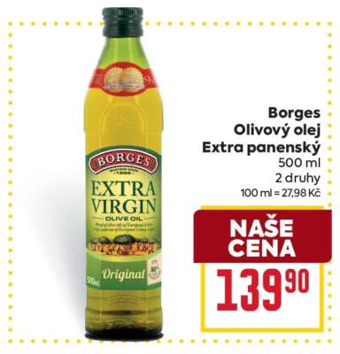 Borges Olivový olej extra panenský