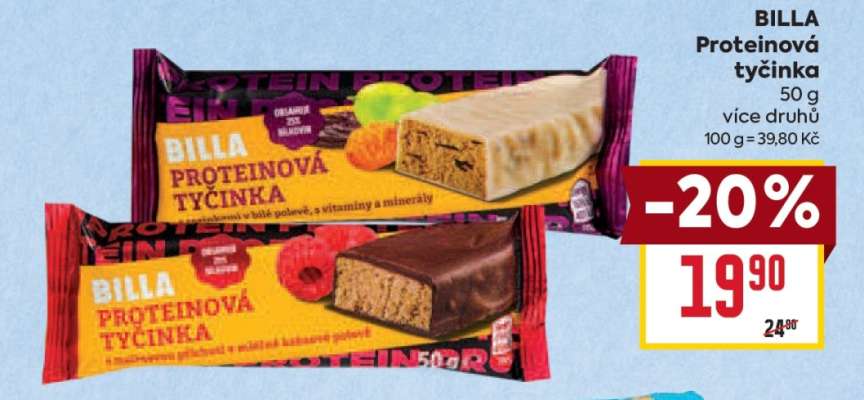 BILLA Proteinová tyčinka