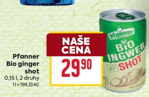 Pfanner Bio Ginger Shot