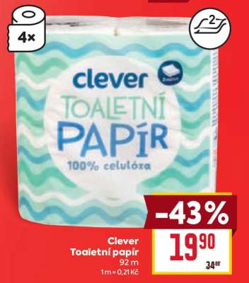 Clever Toaletní papír