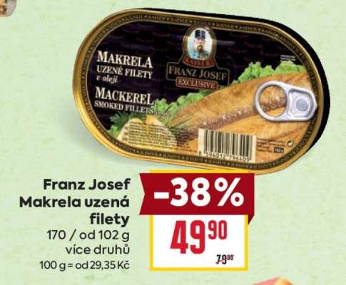 Franz Josef Makrela uzená filety