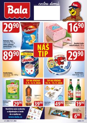 Bala - Velký leták +