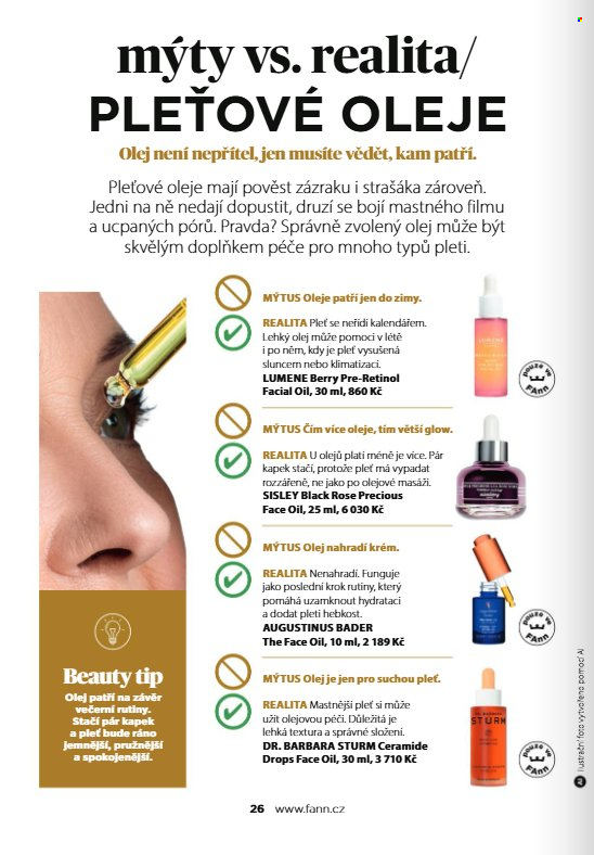 Leták FAnn parfumerie - 1. 9. 2026 - 31. 10. 2026. Strana 26