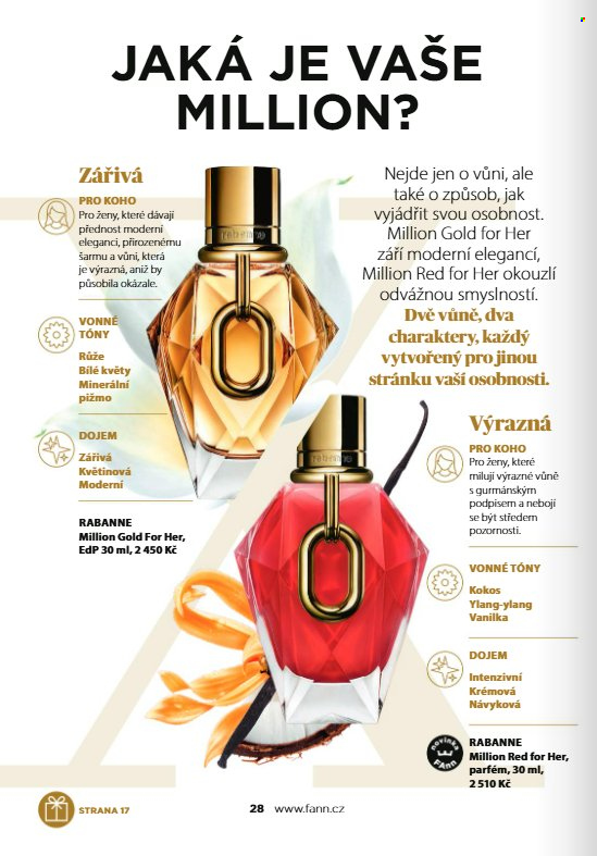 Leták FAnn parfumerie - 1. 9. 2026 - 31. 10. 2026. Strana 28