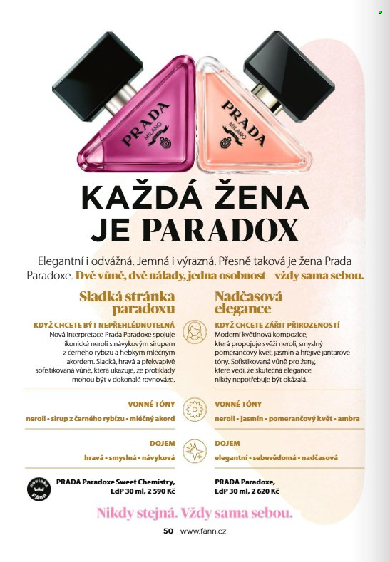 Leták FAnn parfumerie - 1. 9. 2026 - 31. 10. 2026. Strana 50