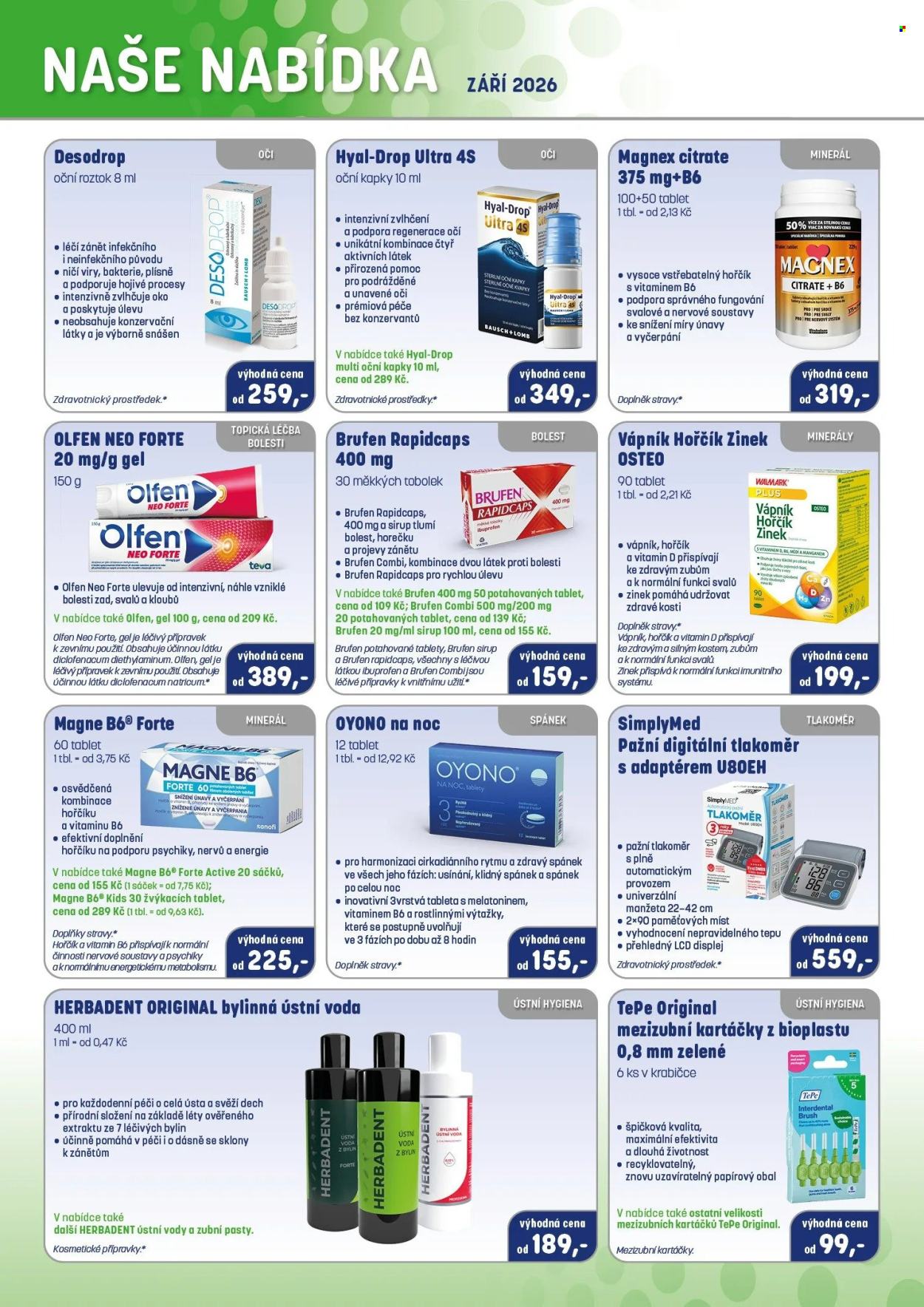 Leták PharmaPoint - 1. 9. 2026 - 30. 9. 2026. Strana 2