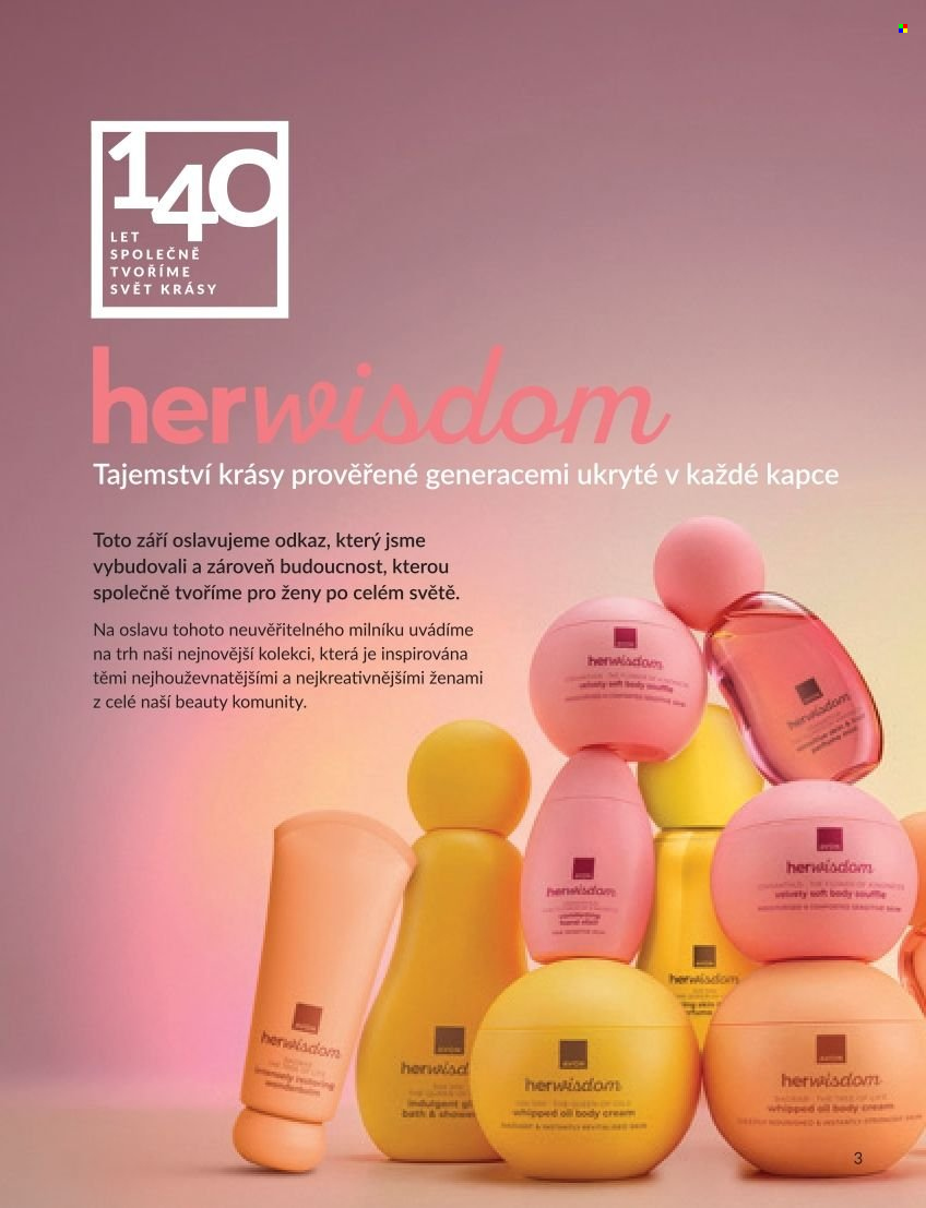 Leták AVON - 1. 9. 2026 - 30. 9. 2026. Strana 3