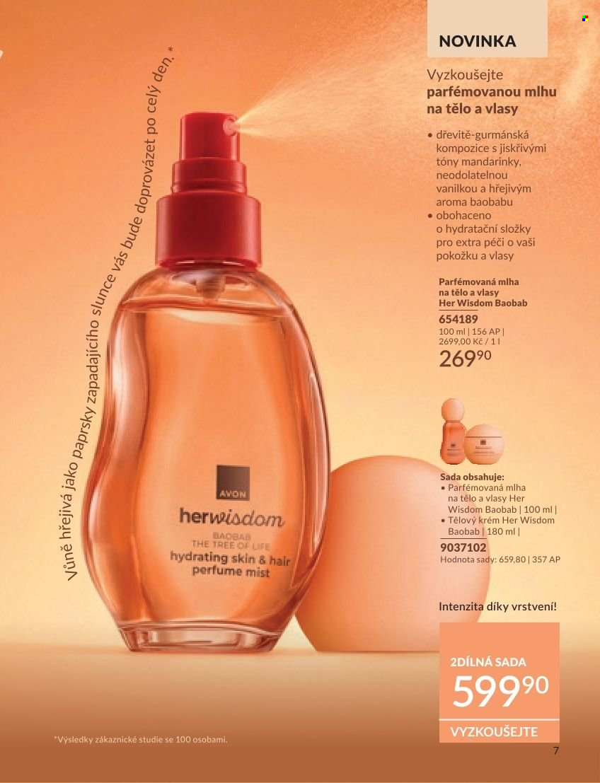 Leták AVON - 1. 9. 2026 - 30. 9. 2026. Strana 7