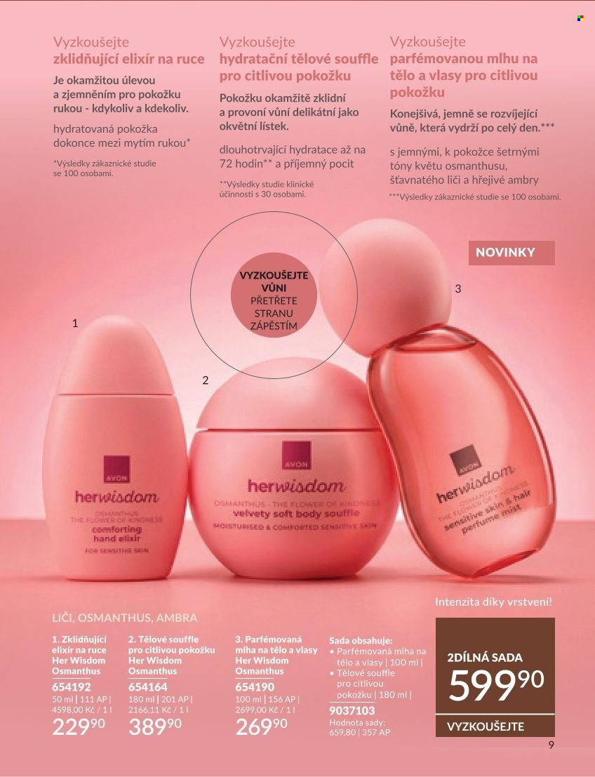 Leták AVON - 1. 9. 2026 - 30. 9. 2026. Strana 9