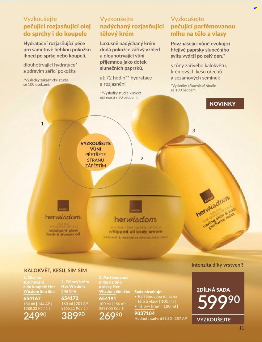 Leták AVON - 1. 9. 2026 - 30. 9. 2026. Strana 11